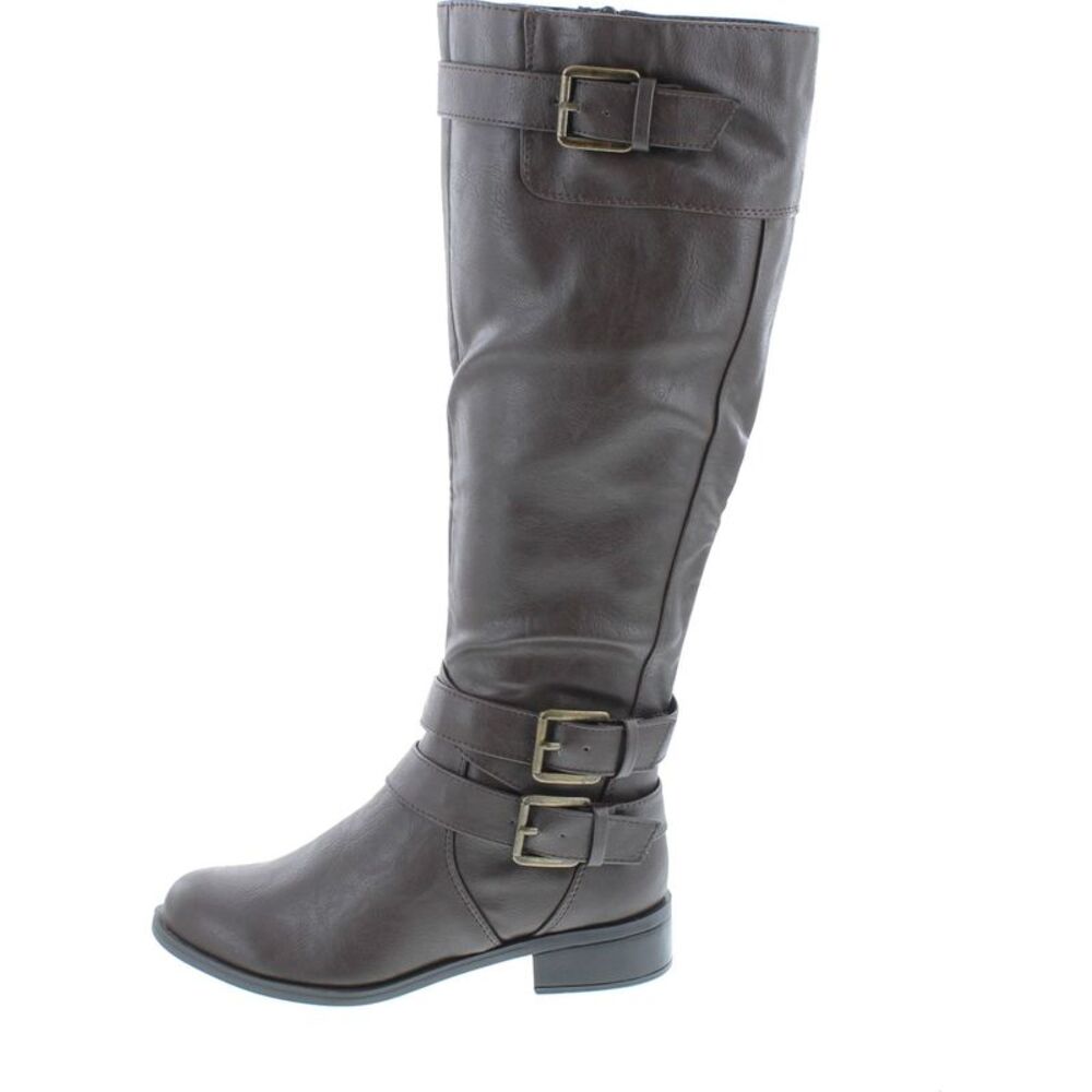 Soda Doric-S Dark Tan Womens boots 6.5 NEW - Picture 2 of 8